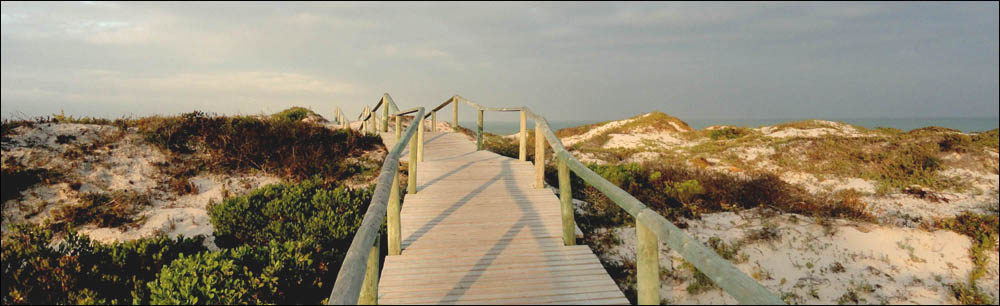 One of the Langezandt walkways