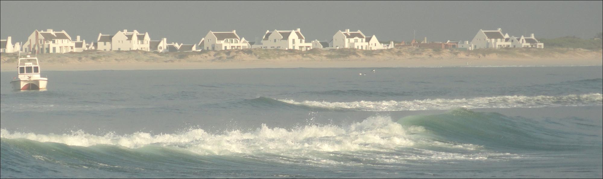 Langezandt from Struisbaai harbour